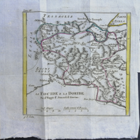 Carta de La focide e La Doride, 1793-94