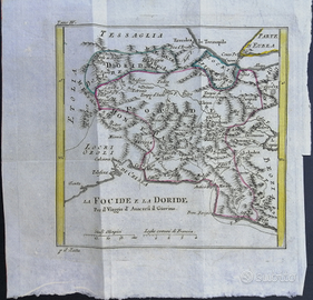 Carta de La focide e La Doride, 1793-94