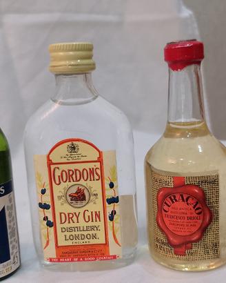 Collezione mignon liquore anni 70 vintage 