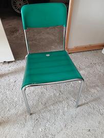Sedia Calligaris in polipropilene e acciaio
