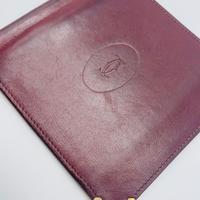 Portafoglio Cartier vintage in pelle