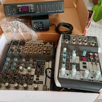 Mixer  e scatola effetti vedi