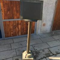 leggio in rame e bronzo