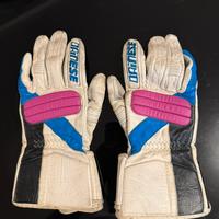 Guanti in pelle originali Dainese vintage