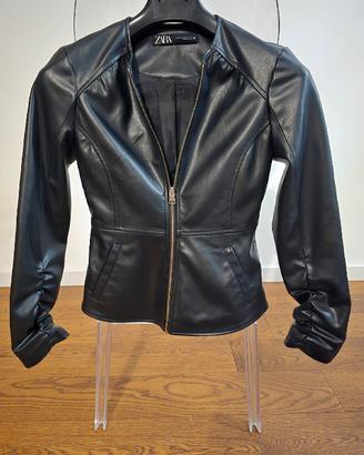 Giacca ecopelle Zara NUOVA xs