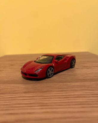 Trattabile ferrari 488 GTB scala 1:24 Burago