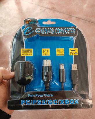 Adattatore Tastiera per PC/ PS2/ GC/ XBOX Classic