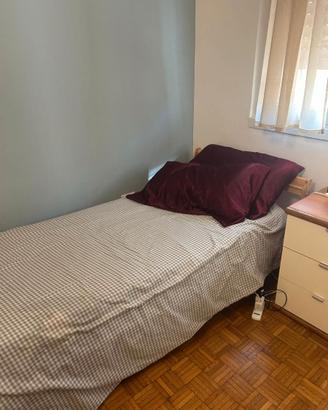 LAMPO Letto singolo ikea con materasso emiflex