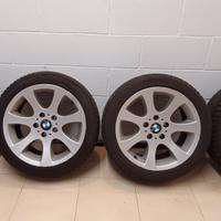 4 cerchi bmw 17 + 4 pneumatici