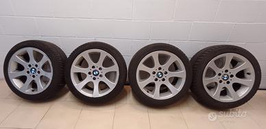4 cerchi bmw 17 + 4 pneumatici