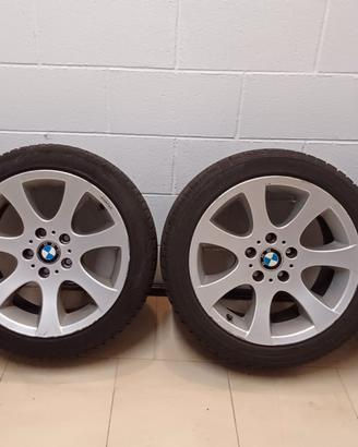 4 cerchi bmw 17 + 4 pneumatici