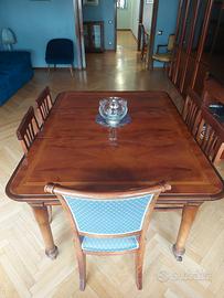 TAVOLO CLASSICO in MASSELLO quadrato/rettangolare