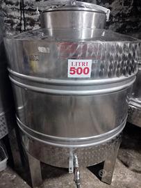 Cisterna per vino in Acciaio inox da 500 litri