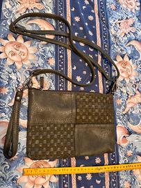 Mandoline Borsetta a tracolla in pelle color verde