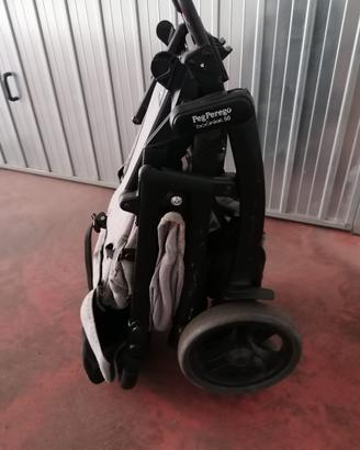 Passeggino peg perego booklet 50 grigio e nero