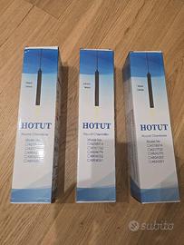 3 Lampade a sospensione LED nere HOTUT – nuove