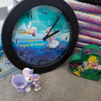 Set Diddl orologio
