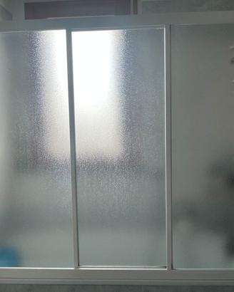 Box in cristallo vasca da bagno