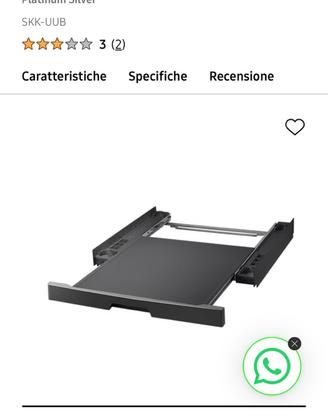 Kit sovrapposizione lavatrice e asciugatrice