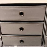 Cassetti tessuto ikea per kallax