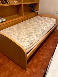 LETTO SINGOLO CON SECONDO ESTRAIBILE