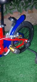 bicicletta spiderman