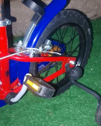 bicicletta spiderman