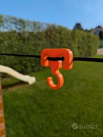 Ganci per bagno,giardino e armadi 