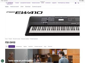 Yamaha PSR-EW410