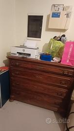 Cassettiera arte povera