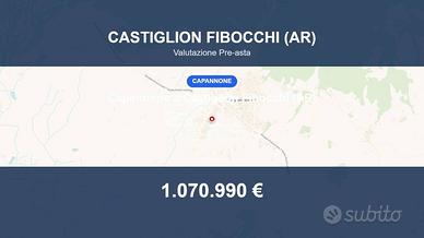 Immobile in asta di 2800 m² a Castiglion Fibocchi