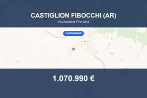 Immobile in asta di 2800 m² a Castiglion Fibocchi
