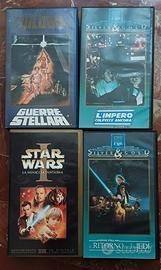 4 Vhs Star Wars - Primi quattro episodi