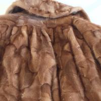 Pelliccia visone chiaro