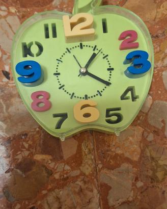 sveglia orologio a forma di mela vintage 