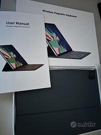 Keyboard Wireless Magnetica con custodia per ipad