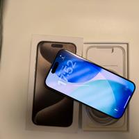 iPhone 15 pro 128GB NATURAL TITANIUM