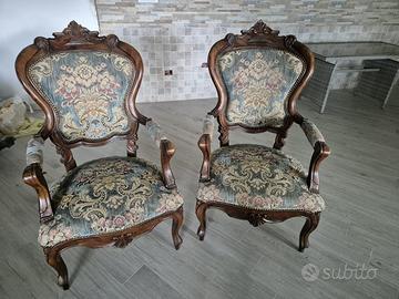 Poltrone stile luigi filippo