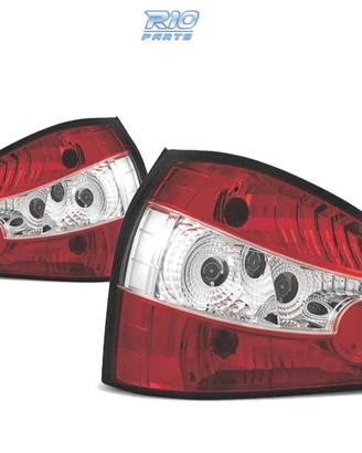 FANALI AUDI A3 8L 96-00 ROSSO BIANCO LEX