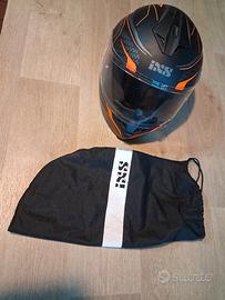 casco integrale iXS HX 1000 Tron - Nero/Arancio