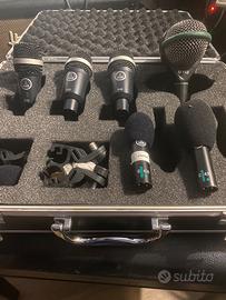 DRUM SET AKG PROFESSIONALE COMPLETO