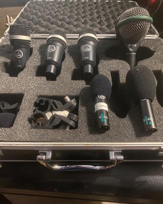 DRUM SET AKG PROFESSIONALE COMPLETO
