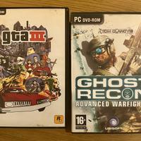 Giochi per pc GTA 3 + Ghost Recon