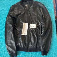 Bomber in vera pelle