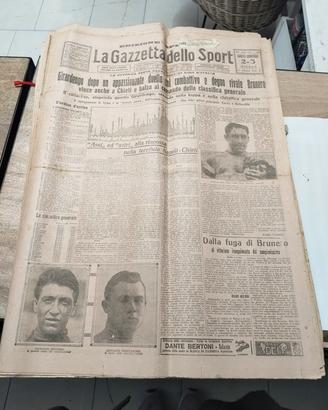 gazzetta dello sport 1923
