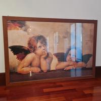 Quadro Angeli Cherubini di Raffaello 