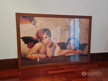 Quadro Angeli Cherubini di Raffaello 