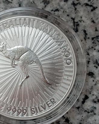 1 oncia 2026 dollaroCanguro argento 31 grammi