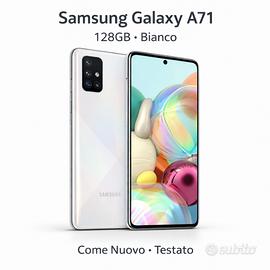 Samsung Galaxy A71 128GB Bianco – Come Nuovo