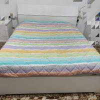 Struttura letto matrimoniale con  contenitore 